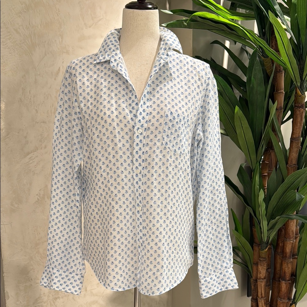 Frank & Eileen Linen Button-Down Shirt